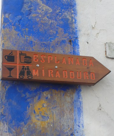 Tourist Sign - Obidos